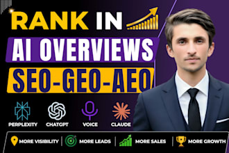 rank website in chatgpt and gemini with aeo, GEO SEO and off page backlinks