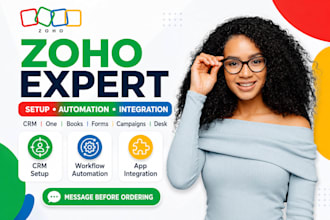 zoho crm setup zoho campaigns zoho people zoho one sites zoho expert zoho books