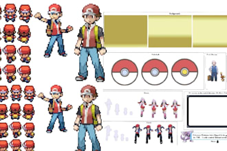 create and import sprites, tilesets and maps into gba, gbc, ds pokémon rom hack