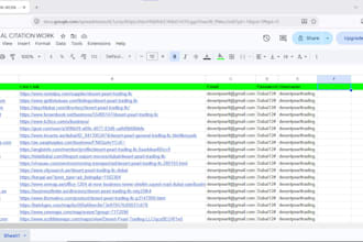 do uae local citation building manually