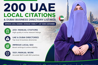 do uae local citation building manually