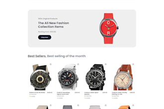design and develop a shopify store