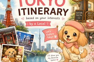 be your personal tokyo travel planner