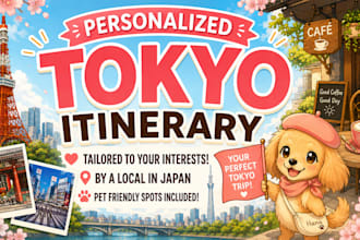 be your personal tokyo travel planner