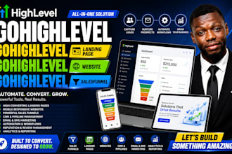 design gohighlevel landing page, funnel pages perfect for businesses
