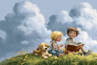 illustrate children story book illustration children story