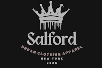 create unique streetwear and typography t shirt design