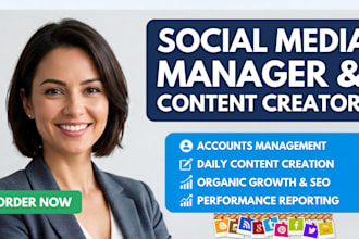 be your professional social media marketing manager