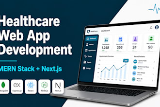 build a secure healthcare web app using mern and next js