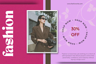 professionally design social media posts, and thumbnail