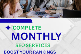 do high quality SEO backlink building and off page service