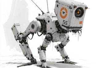 draw mechs robots concepts