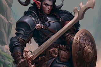 dnd character art and dnd character art