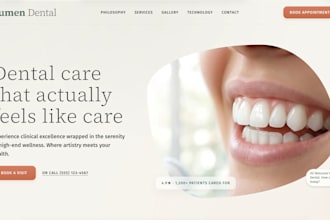 build build a modern nextjs landing page and website