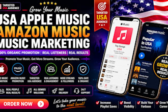 do USA apple music promotion amazon music promotion music marketing