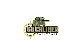 design custom modern paintball store logo