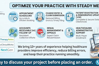 provide expert physical therapy billing services