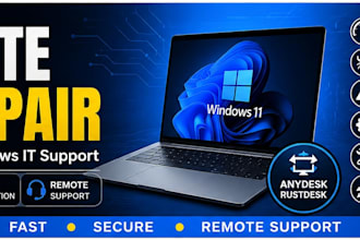 fix repair optimize and troubleshoot your windows PC remotely