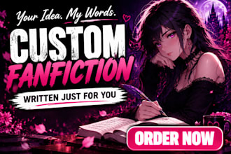 write cinematic anime fanfiction with custom plots and original characters