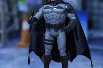 sculpt 3d character and cosplay design for printing