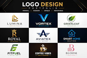 design a modern minimalist logo for your busines