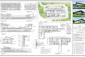 do autocad 2d floor plan, 3d floor plan design architectural