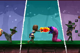 3d game design environment vfx