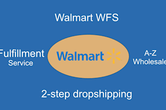 walmart wfs, a z walmart wholesale, 2 step dropshipping and fulfillment service