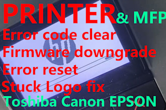 fix a multifunction printers firmware resolve errors