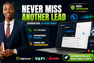 setup ghl gohighlevel ai voice agent, vapi ai caller, ai appointment booking