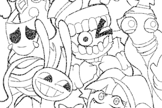 draw your avatar or oc for your social media profile pic