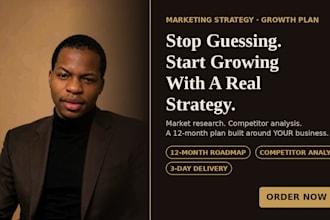 create a marketing strategy and growth plan for your business