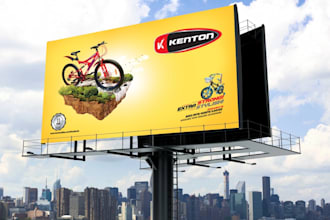 create stunning billboard, banner and signage designs