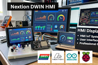 design custom hmi dashboard and integrate iot systems