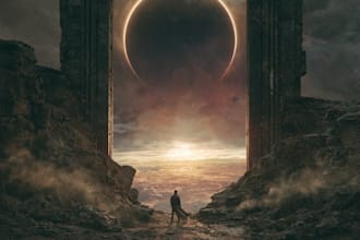 design an electronic music cover artwork for your release