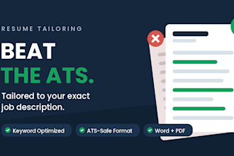 tailor your resume to a specific job description and beat the ats