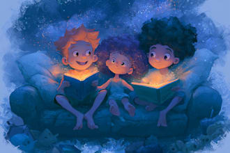 be your children picture book illustrator and children
