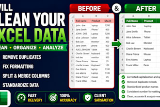 build custom excel dashboards for amazon and shopify sales reports