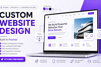 framer web design website design no code website responsive design