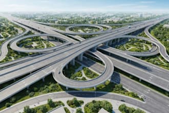 design roads, highways, driveway, grading plan, roadworks using autocad civil 3d