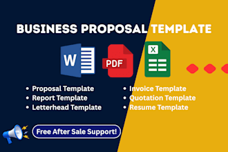 create branded business proposal templates in ms word