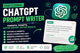 create, optimize and rewrite chatgpt ai prompt