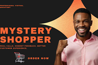 be your online mystery shopper