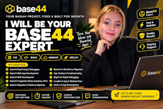 base44 expert base44 bug fixing base44 web base44 migration base44 mvp deploy
