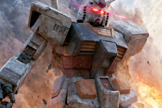 do retro mecha or scifi gundam art