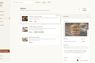 build modern dark mode developer portfolio or landing page