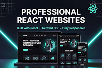 create a static react website