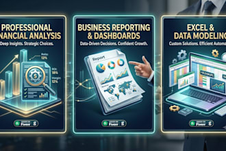 do financial analysis and business reporting
