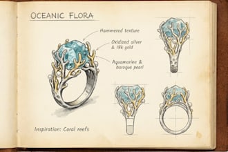 design custom jewelry sketches