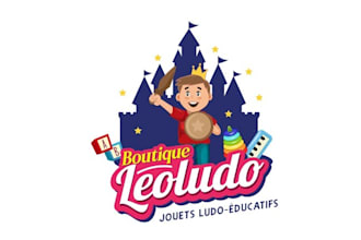 design professional fun bright logo for toy boutique